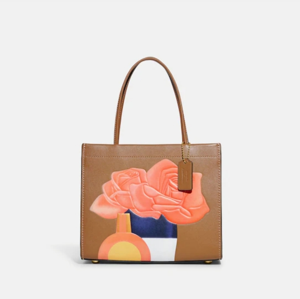 Coach X Tom Wesselmann Cashin Carry Tote 22 CA128 NWT